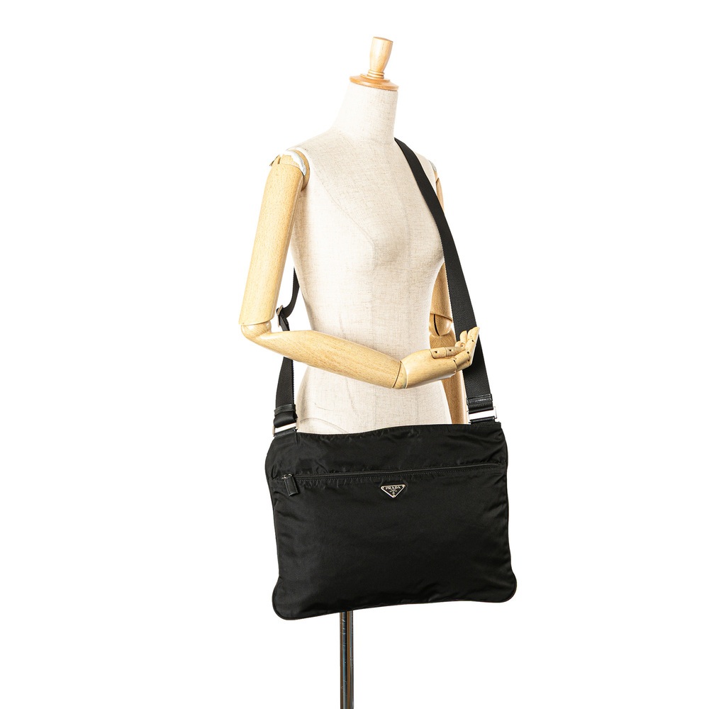 Pre-Loved Prada Tessuto Zip Top Crossbody - Picture 10 of 10